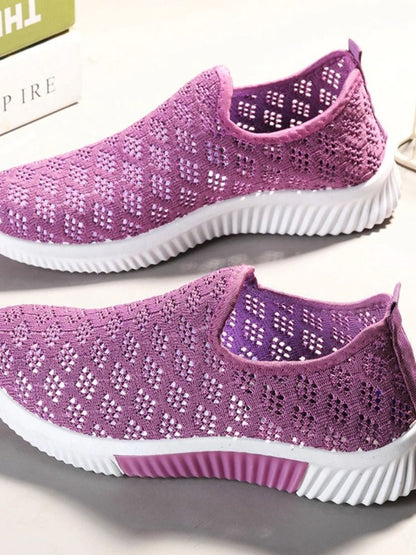 Women Mesh Walking Sneakers Breathable Lightweight Casual Shoes 2