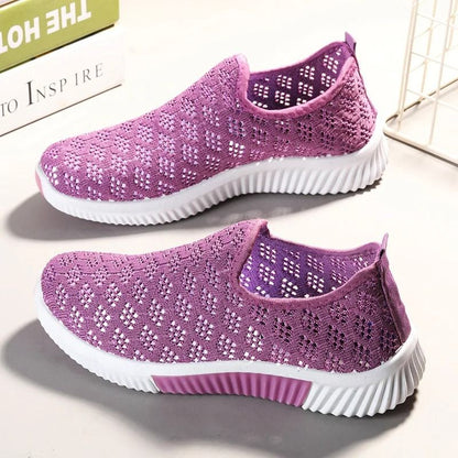 Women Mesh Walking Sneakers Breathable Lightweight Casual Shoes 7