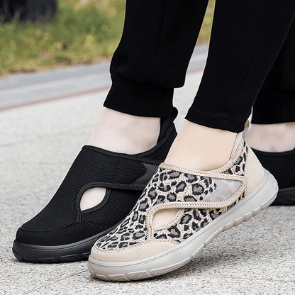 ComfortEase Diabetic Walking Shoes with Adjustable Closure