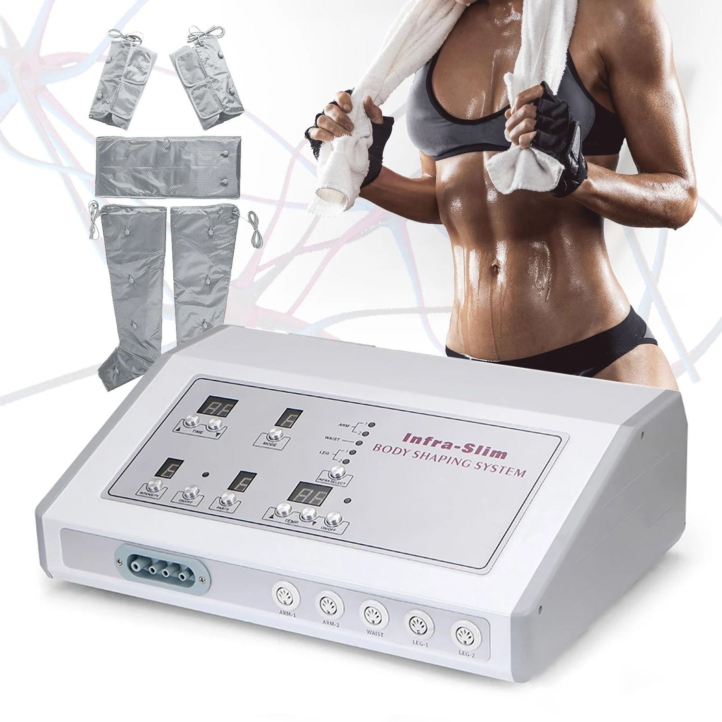 Infrared Pressotherapy Slimming Suit For Body Contouring And Detox 4
