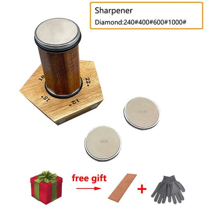 Premium Rolling Knife Sharpening System With Adjustable Angles 10