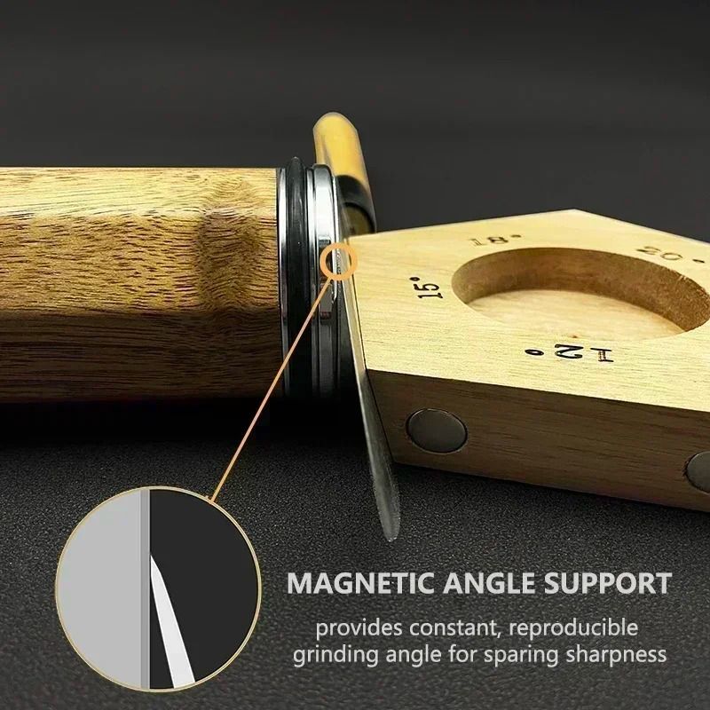 Premium Rolling Knife Sharpening System With Adjustable Angles 3