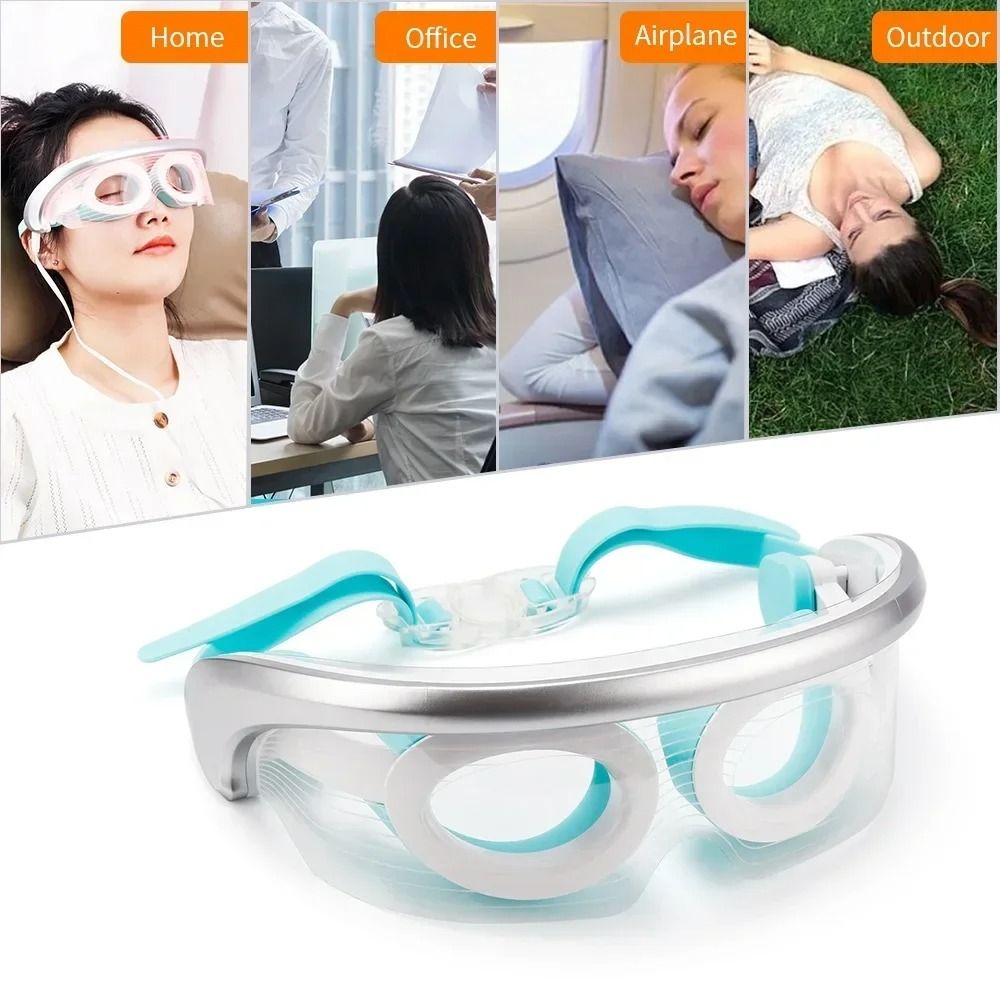 LED Photon Eye Massager For Skin Tightening Hot Compress And Vibration Therapy 5