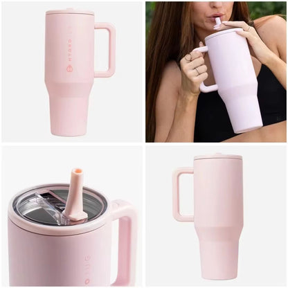 HydroJug Traveler Tumbler  32oz40oz Stainless Steel Vacuum Insulated Water Bottle With Straw Lid 4
