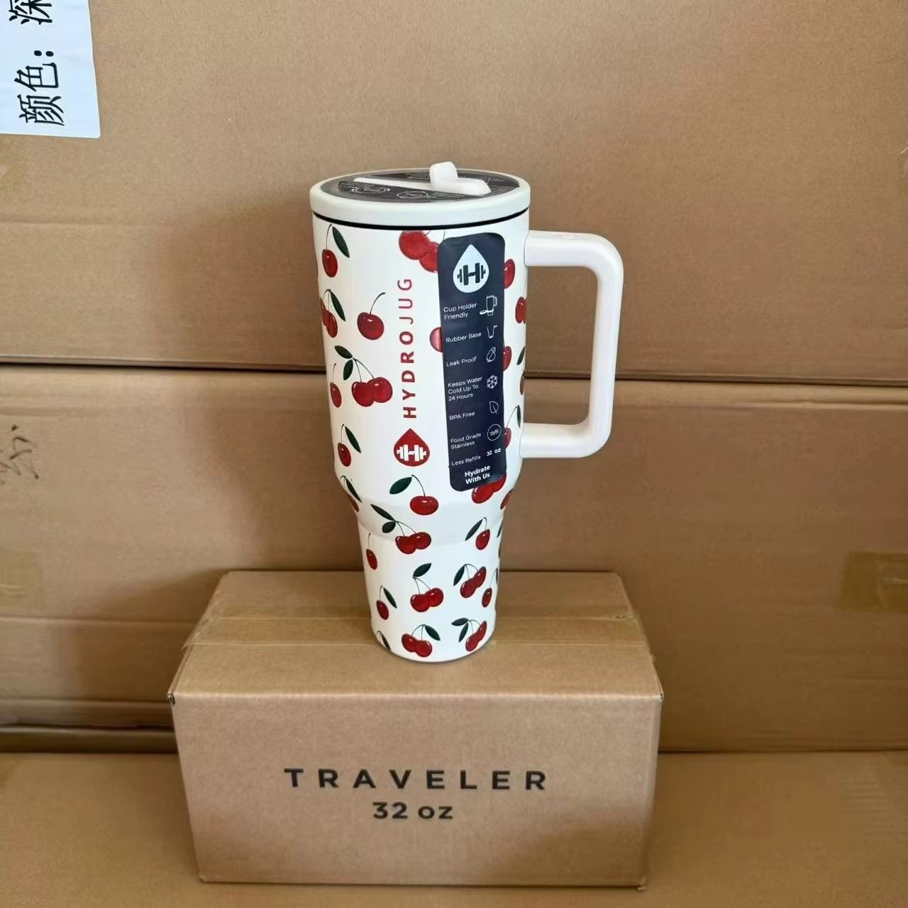 HydroJug Traveler Tumbler  32oz40oz Stainless Steel Vacuum Insulated Water Bottle With Straw Lid 13