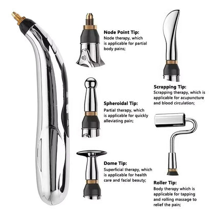 Meridian Energy Acupuncture Pen – Electric Pulse Therapy for Muscle Relaxation & Pain Relief