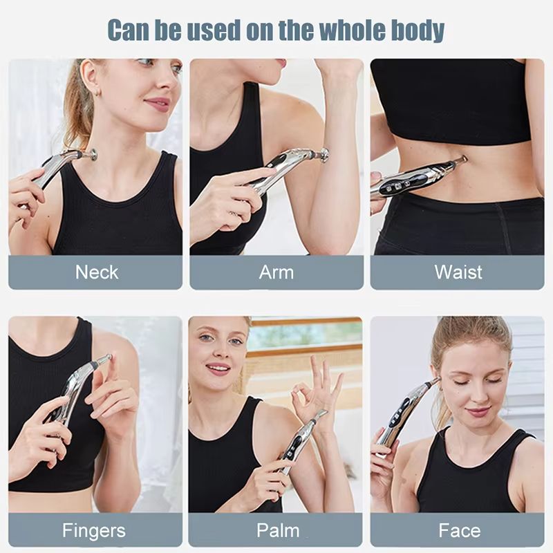 Meridian Energy Acupuncture Pen  Electric Pulse Therapy For Muscle Relaxation  Pain Relief 2