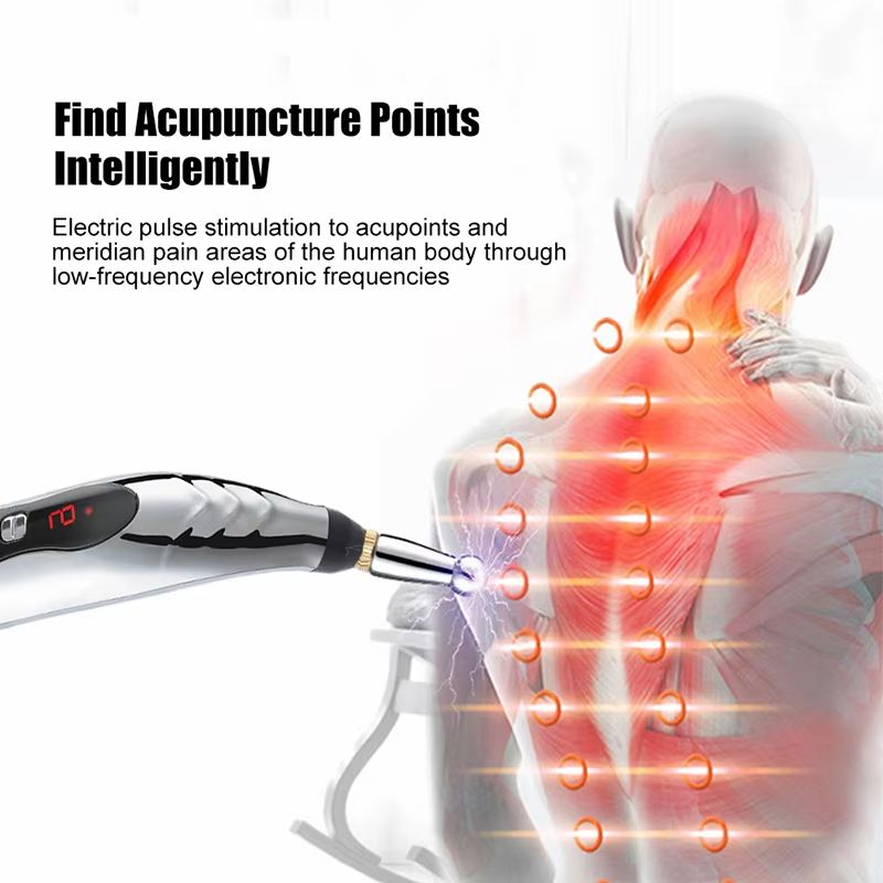 Meridian Energy Acupuncture Pen  Electric Pulse Therapy For Muscle Relaxation  Pain Relief 4
