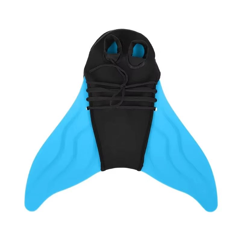 Mermaid Swimming Monofin  Training Flipper Swim Fin For Kids  Adults 6