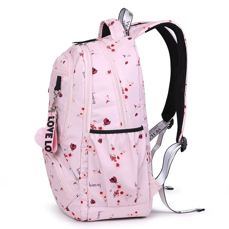 Waterproof School Backpack  Large Cute Printed Book Bag For Kids  Teen Girls 2