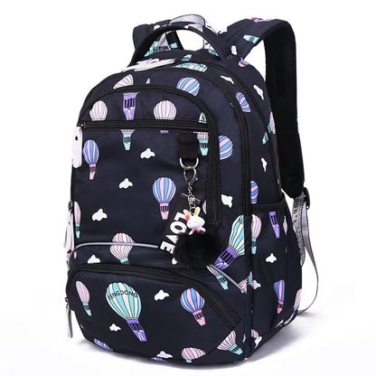 Waterproof School Backpack  Large Cute Printed Book Bag For Kids  Teen Girls 6