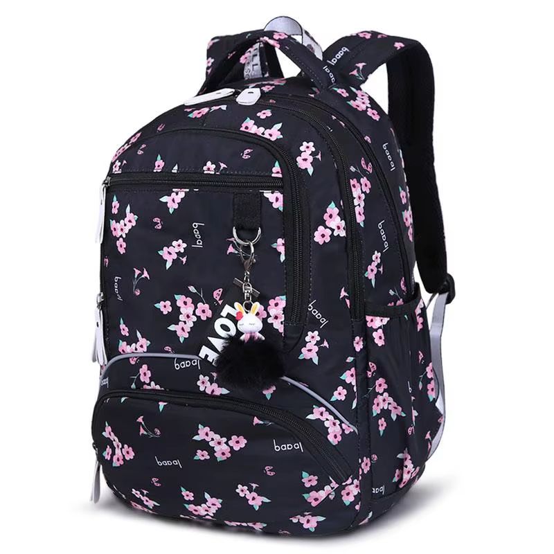 Waterproof School Backpack  Large Cute Printed Book Bag For Kids  Teen Girls 7