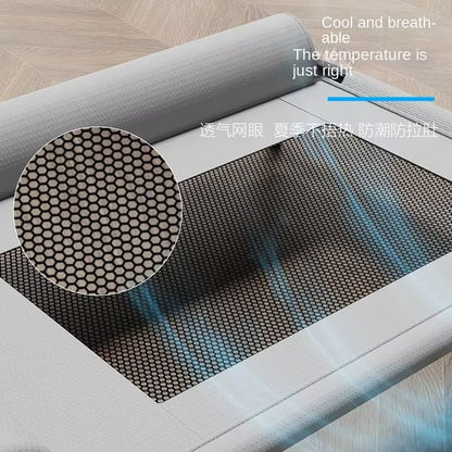 Breathable Elevated Pet Bed  Cooling OffGround Cat  Dog Bed With Washable Cover For All Seasons 2