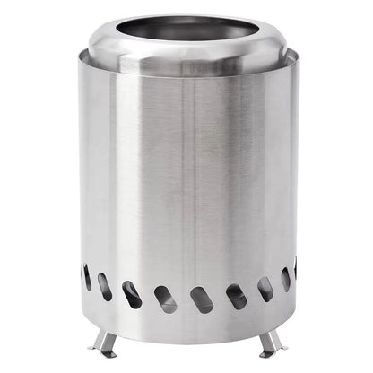 Smokeless Tabletop Fire Pit  Portable Indoor  Outdoor Mini Fire Pit For Wood Or Pellet Fuel 6