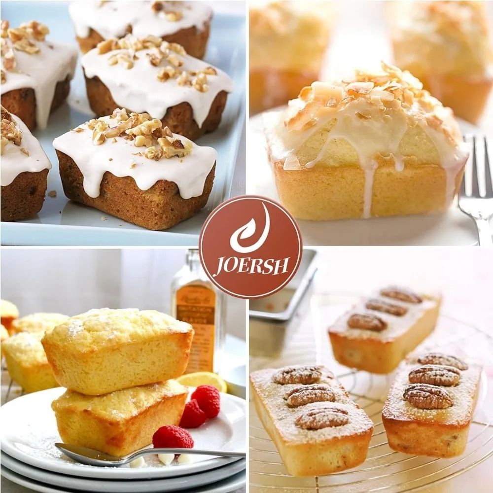 9 Cavity Silicone Baking Mold For Mini Loaf Cake Bread Meatloaf Cornbread Brownie Muffin Soap Chees 5