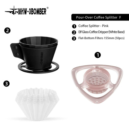 Precision PourOver Coffee Dripper  Flow Control Brewer For Baristas  Home Brewing 11