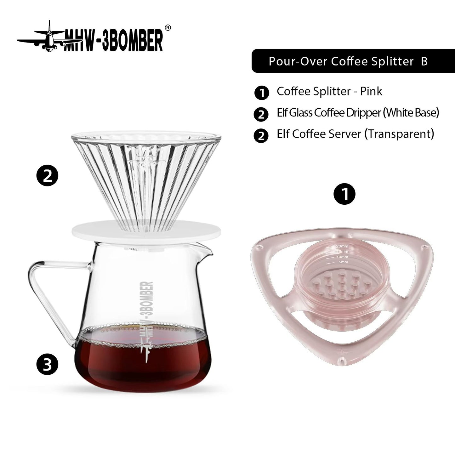Precision PourOver Coffee Dripper  Flow Control Brewer For Baristas  Home Brewing 13