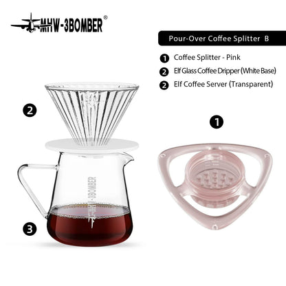 Precision PourOver Coffee Dripper  Flow Control Brewer For Baristas  Home Brewing 13