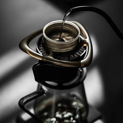 Precision PourOver Coffee Dripper  Flow Control Brewer For Baristas  Home Brewing 3