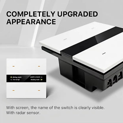 M8Pro Tuya Smart Switch With Zigbee Hub  MultiDevice Control HD Display  Customizable Keys 4