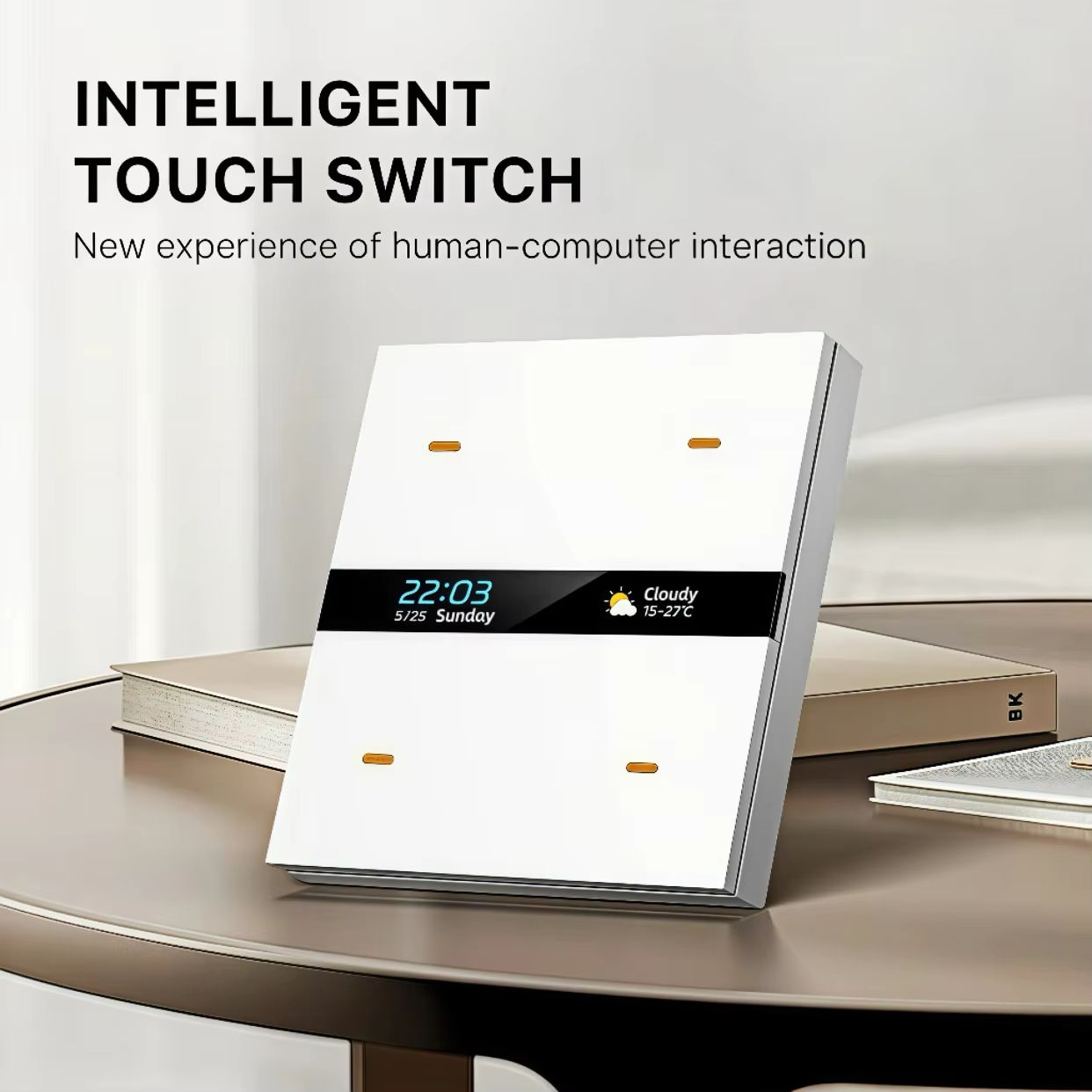 M8Pro Tuya Smart Switch With Zigbee Hub  MultiDevice Control HD Display  Customizable Keys 5