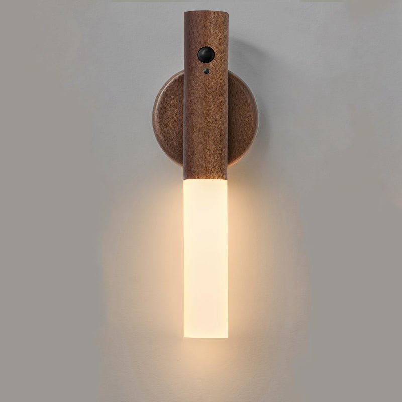 LED Smart Motion Sensor Night Light, Rechargeable Magnetic Wall Lamp for Bedroom, Hallway, Stairs, Bathroom & Closet