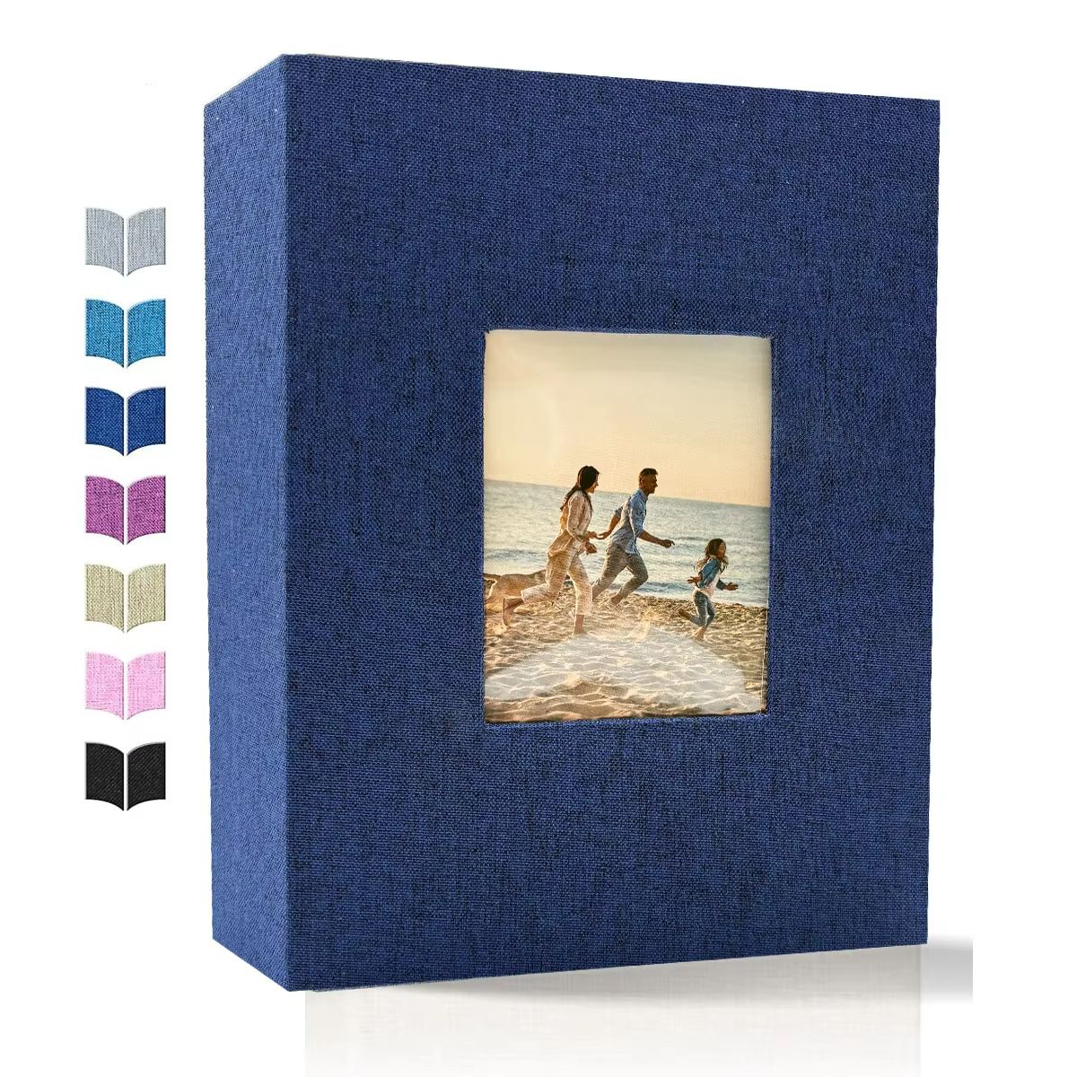 Linen 4x6 Photo Album  600 Pocket Large Capacity Album With Horizontal  Vertical Display 6