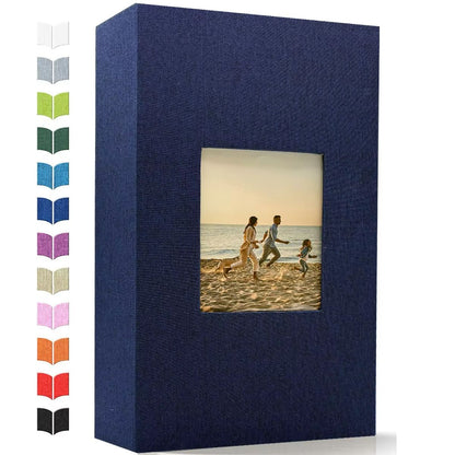 Linen 4x6 Photo Album  600 Pocket Large Capacity Album With Horizontal  Vertical Display 11