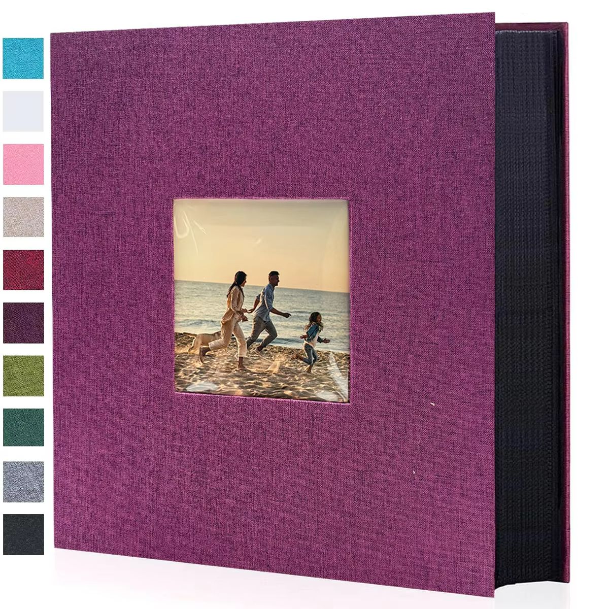 Linen 4x6 Photo Album  600 Pocket Large Capacity Album With Horizontal  Vertical Display 13