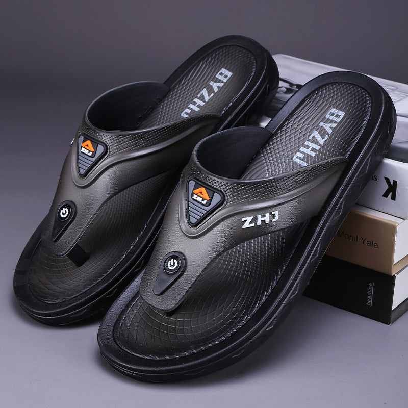 Mens House Beach Walk Around Home Flip Flops Comfort Platform Outdoor Indoor Sandals Fashion Clappe 1