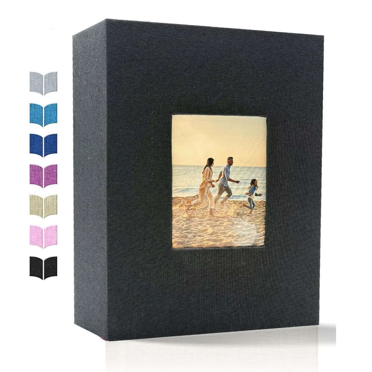 Linen 4x6 Photo Album  600 Pocket Large Capacity Album With Horizontal  Vertical Display 14