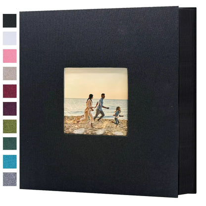 Linen 4x6 Photo Album  600 Pocket Large Capacity Album With Horizontal  Vertical Display 16