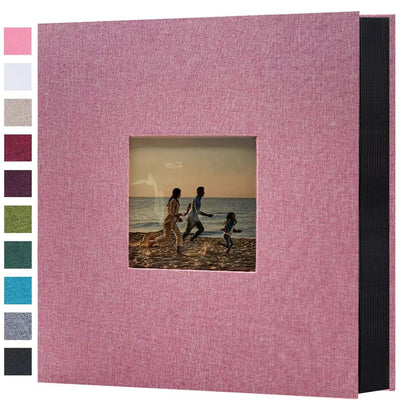 Linen 4x6 Photo Album  600 Pocket Large Capacity Album With Horizontal  Vertical Display 20