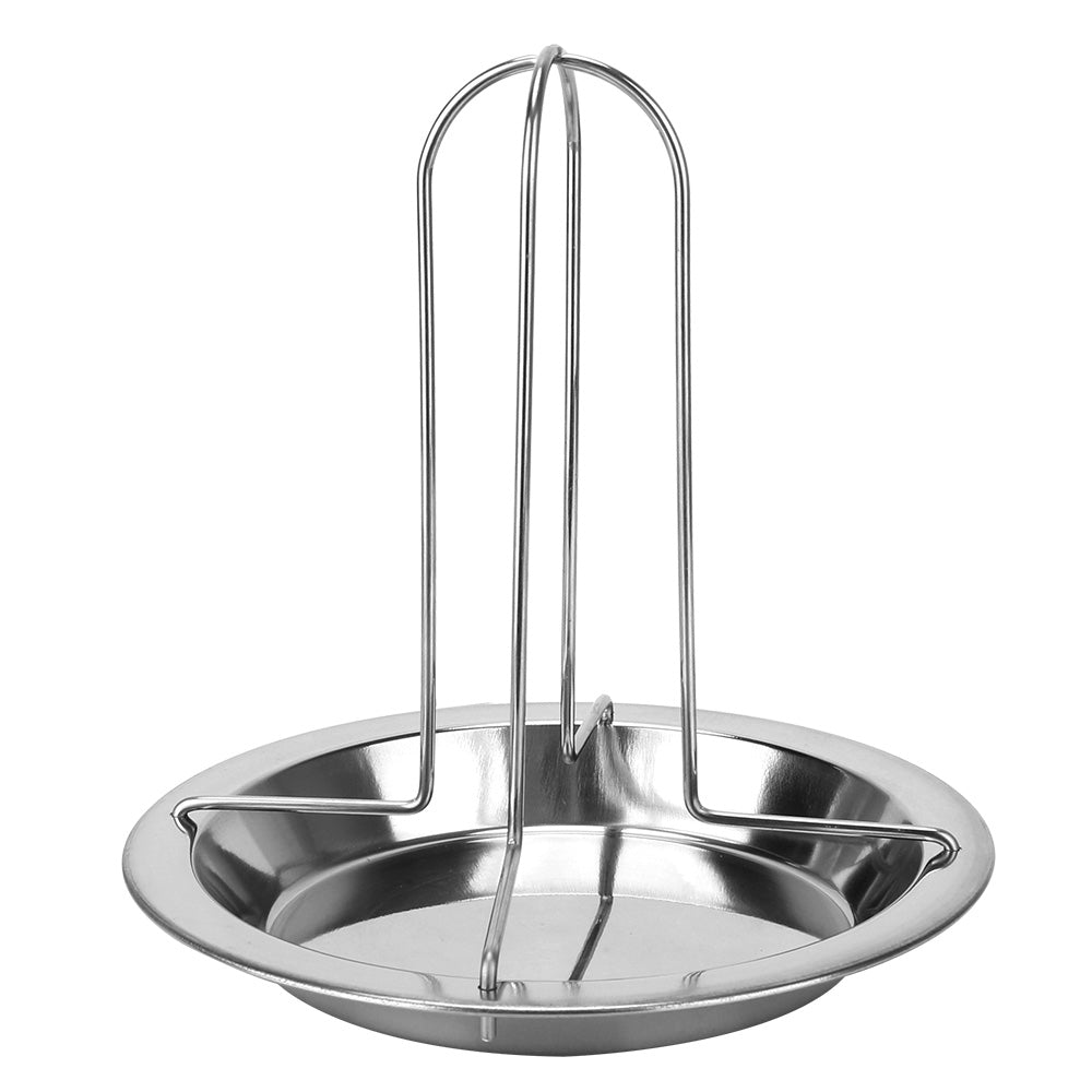 HeavyDuty Chicken Roaster Rack Carbon Steel Grill Stand For Perfectly Roasted Chicken Outdoor BBQ   4