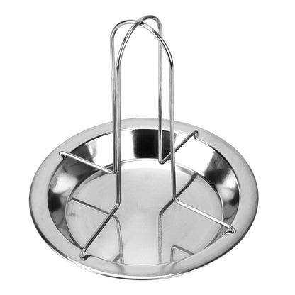 HeavyDuty Chicken Roaster Rack Carbon Steel Grill Stand For Perfectly Roasted Chicken Outdoor BBQ   5