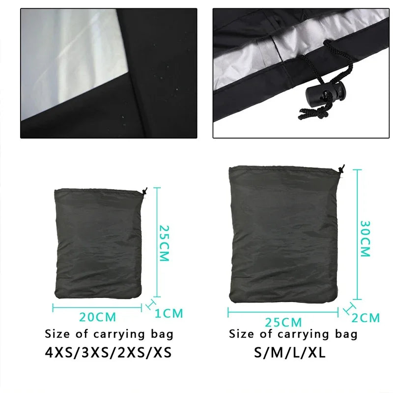 Premium BBQ Grill Cover Waterproof UVResistant  AntiDust Protective Cover For Outdoor Barbecue Acce 1