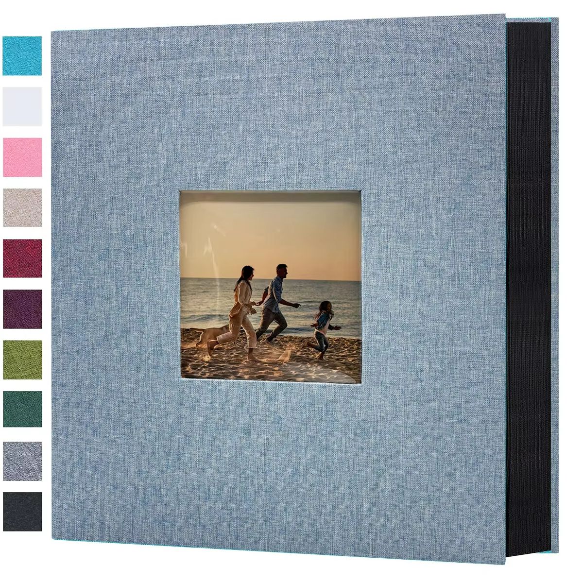 Linen 4x6 Photo Album  600 Pocket Large Capacity Album With Horizontal  Vertical Display 22
