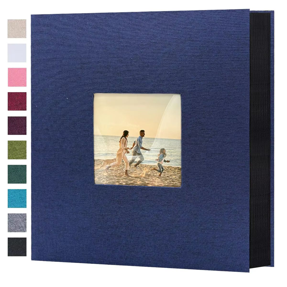 Linen 4x6 Photo Album  600 Pocket Large Capacity Album With Horizontal  Vertical Display 23