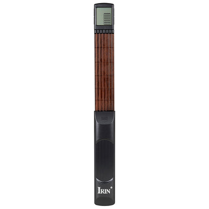 String Guitar Portable Chord Trainer, Fret Guitar Finger Trainer with Screen Display, Beginner & Progressive Training