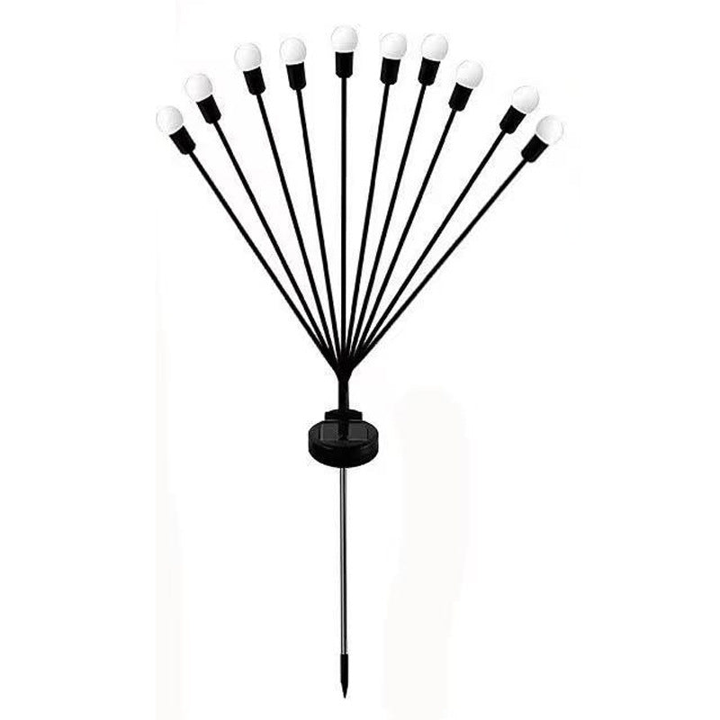 New Upgraded Solar Powered Garden Lights, Firefly Lights Outdoor Waterproof for Yard Patio Pathway Decoration