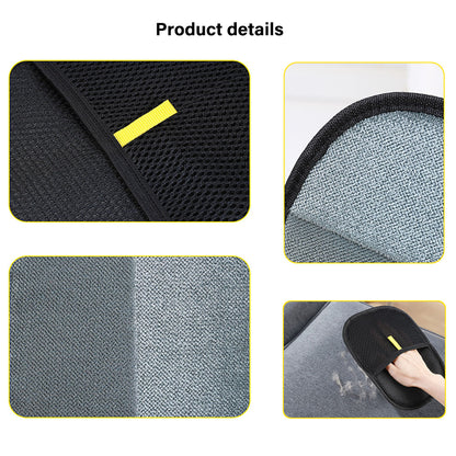 Pet Grooming Gloves, Static Dedusting Brush, Pet Hair Remover for Dog, Cat Hair on Sofa, Carpet, Clothes, Reusable