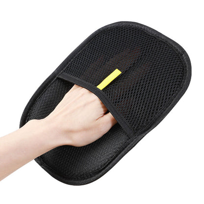 Pet Grooming Gloves, Static Dedusting Brush, Pet Hair Remover for Dog, Cat Hair on Sofa, Carpet, Clothes, Reusable