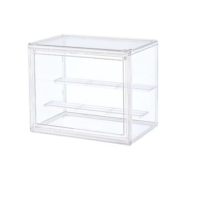 Clear Stackable Display Box  Dustproof Plastic Storage Case For Collectibles Figures  Cosmetics 6