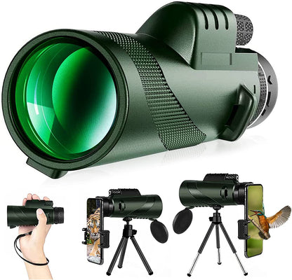 Portable Zoom HD Telescope Folding Long Distance Mini Powerful Telescope for Hunting, Camping, Sports & Outdoor Travel