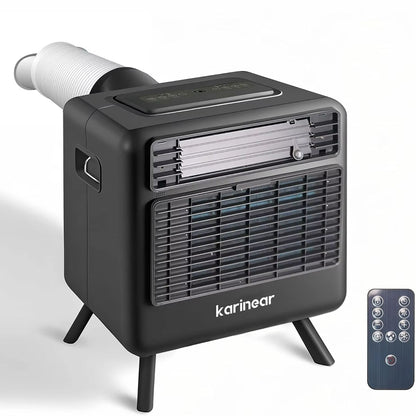 Portable Air Conditioner For Camping  3300BTU Fast Cooling AC Unit With 3 Modes  24H Timer 7