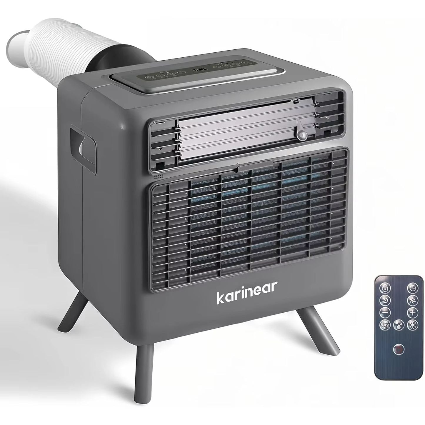 Portable Air Conditioner For Camping  3300BTU Fast Cooling AC Unit With 3 Modes  24H Timer 8