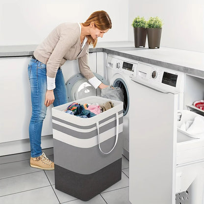 75L Large Laundry Basket with Handles – Durable Clothes Hamper for Home, Dorm & Hotels