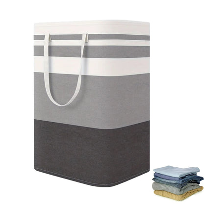 75L Large Laundry Basket With Handles  Durable Clothes Hamper For Home Dorm  Hotels 5