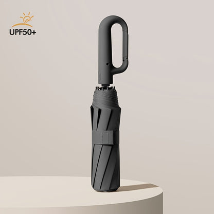 30 Bones Windproof Strong 105CM Reinforced Automatic Folding Umbrella For Men Large Buckle Handle W 7