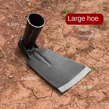 HeavyDuty Garden Hoe Forged Weeding Tool For Digging Soil Planting Vegetables  Flowers  Durable Out 9